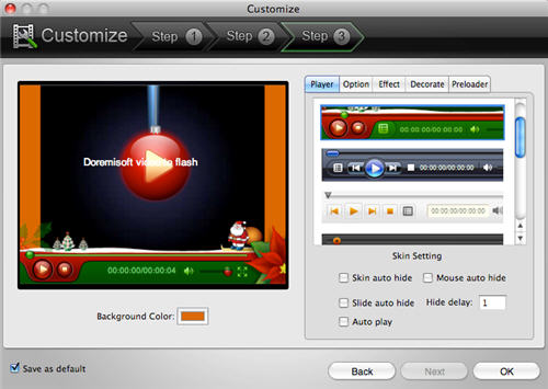 HD to Flash SWF/FLVConverter & embed HD video into your website and blog on Mac